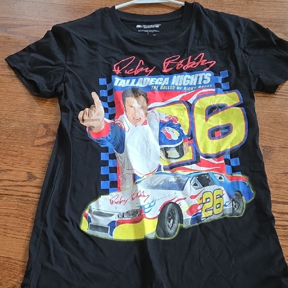 Talladega Nights Black Graphic Tee